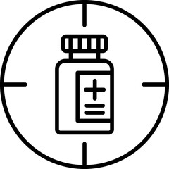 Obraz premium Target Icon