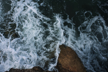 Waves sea vector © Wiktoria