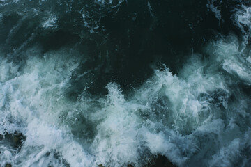 Waves sea vector © Wiktoria