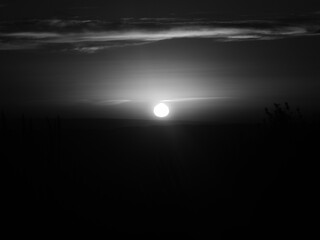 moon and clouds © Lau