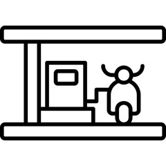 Gas Station Icon