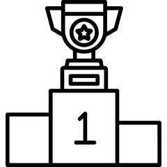 Winner Podium Icon