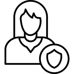 Female Protection Icon