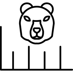 Bear Market Icon