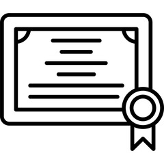 Certificate Icon