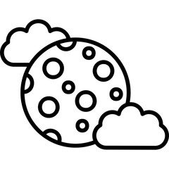 Full Moon Icon