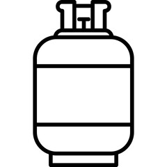 Gas Cylinder Icon
