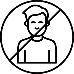 Man Blacklist Icon