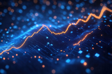 Abstract Financial Data Visualization