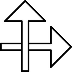 Obraz premium Intersect Icon