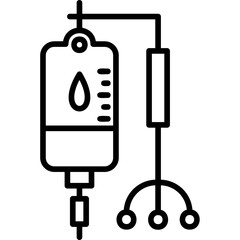 Blood Bag Icon