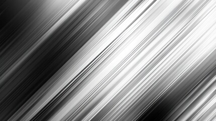 Obraz premium Abstract Metallic Lines Background in Silver and Charcoal Grey Shades