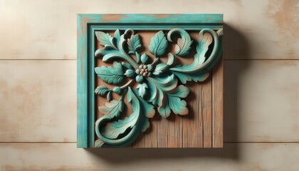 Luxury Gold Baroque Ornament Frame & Corner Design – Vintage Floral Filigree Border