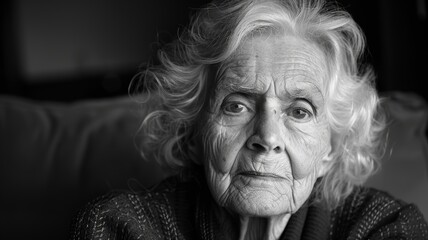 Portrait of smiling senior woman