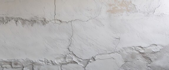  textured wall surface. The wall is predominantly white with subtle variations in tone, featuring areas of light gray and off-white. 