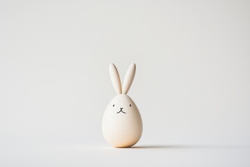 Obraz premium bunny ears sticking out of an egg