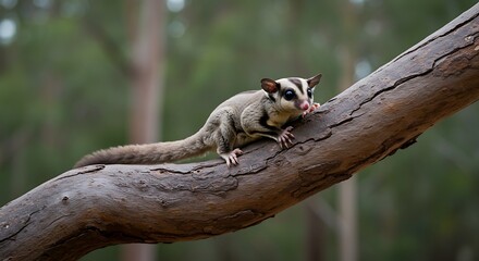 Obraz premium squirrel on a tree