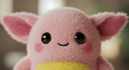 pink soft toy squishy doll