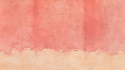 Fototapeta premium Pink and Beige Watercolor Wash Texture Background