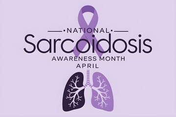 Fototapeta premium National Sarcoidosis Day Awareness – April 30