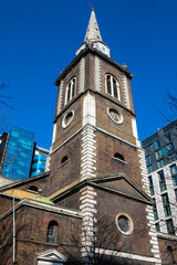 Obraz premium St. Botolph Without Aldgate Church in London, UK