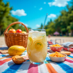 Coconut Water and Summer Picnic