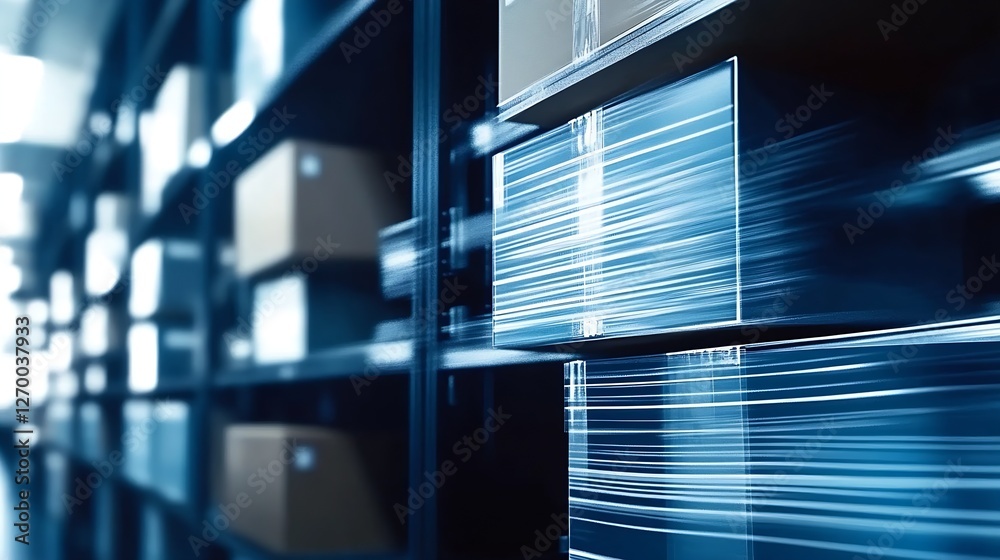 Poster Efficient Warehouse Management with Dynamic Shelving and Fast-Paced Packaging Process : Generative AI