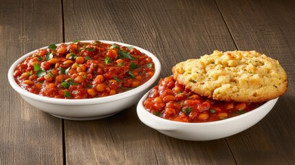 Hearty Bean Stew with Cornbread: A Delicious and Comforting Recipe