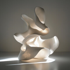 Abstract Sculpture Art 
