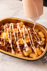 Tater tots breakfast