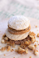 stack of cookies