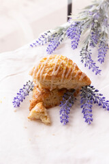 scones or cake slice spring 