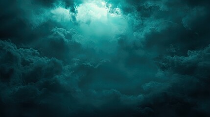 Dramatic storm clouds, glowing light, intense sky. Possible use Backgrounds for films, games, or dramatic scenes