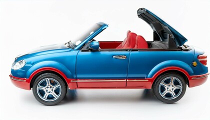 car isolated on white