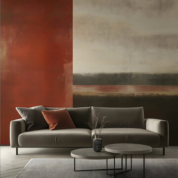 a rothko inspired wallpaper with a repeat pattern