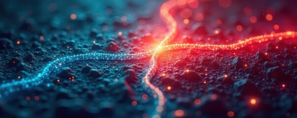 Two lines meeting at a central point symbolizing mediation , meeting point, symbol