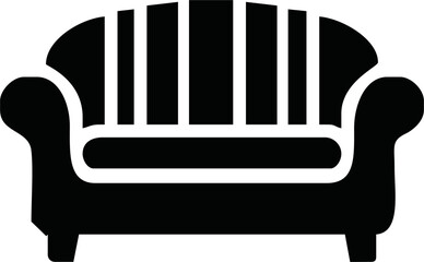 Sofa icon vector illustration. sofa sign and symbol. furniture icon