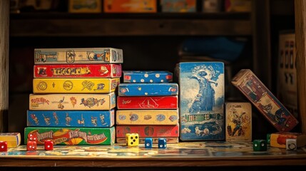 Vintage Board Games Collection: A Nostalgic Trip Down Memory Lane