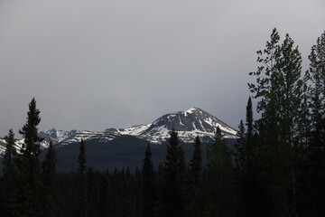 Jasper Alberta Mountains and Scenery