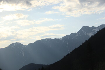 Jasper Alberta Mountains and Scenery