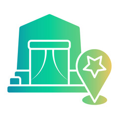 navigation reference Gradient icon