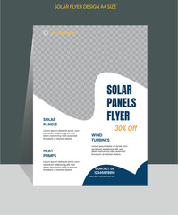 eco-friendly solar flyer design