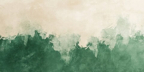Textured Abstract Watercolor Background with Soft Green and Cream Tones for Modern Creative Arts, Wallpaper, and Design Presentations