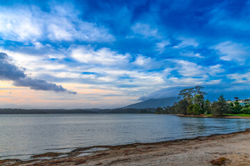 Sunset at Wallaga Lake