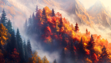 Obraz premium A Journey Through Stunning Landscapes