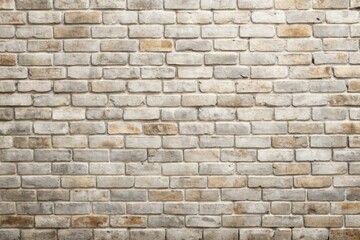 Obraz premium A Textured Wall of Reclaimed Bricks in Subtle Hues of Gray and Beige