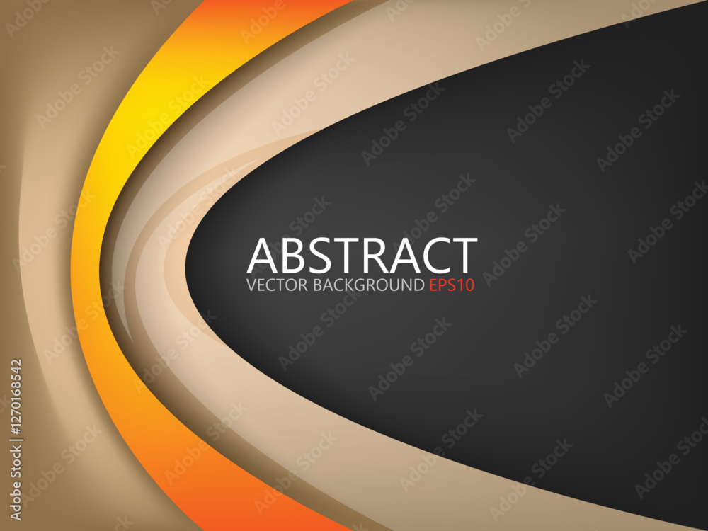 Poster Vector background with spaces for text design