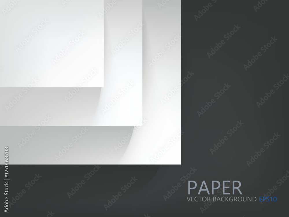 Poster vector background with spaces for text design