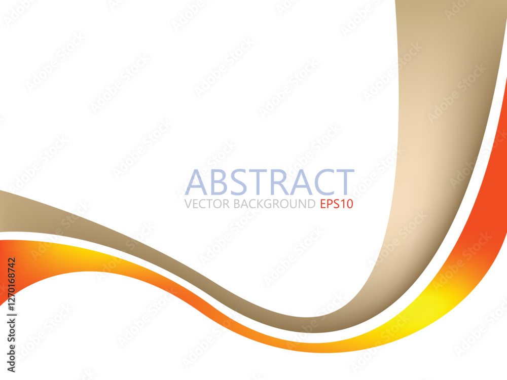 Poster vector background with spaces for text design