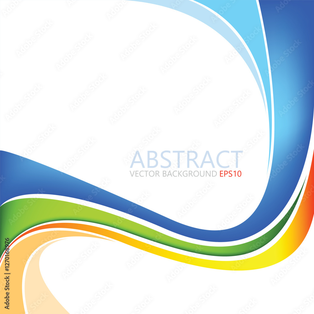 Poster vector background with spaces for text design